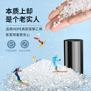 惠造点断垃圾袋平口加厚45*50cm500只量贩装中小号黑色厨余家用办公室