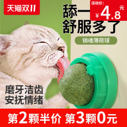 哈宠乐 猫薄荷球猫玩具自嗨解闷幼猫猫咪用品大全猫草球磨牙棒逗猫棒