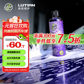 LUTIAN 绿田 风暴 脱脂洗车液 483ml