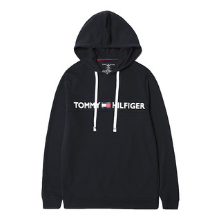 TOMMY HILFIGER 汤米网球穿搭套头连帽男卫衣简约外套春秋