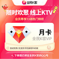 全民K歌 vip会员月卡（手机端）