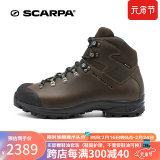 SCARPA 思卡帕 思嘉帕户外冈仁波齐专业版 Pro GTX防水保暖防滑登山徒步鞋 檀黑色 男款 42