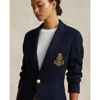 Ralph Lauren/拉夫劳伦女装 修身版徽标饰章西装外套RL24795