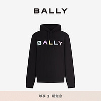 BALLY 巴利 BALL 巴利 女士黑色棉质卫衣6307181 黑色