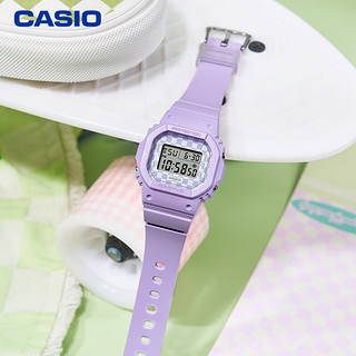 CASIO 卡西欧 小方块 BABY-G系列 37.9毫米石英腕表 BGD-565GS-6