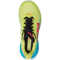 HOKA ONE ONE女鞋跑鞋Mach 5低帮缓冲轻便舒适时尚日常百搭运动鞋HOKZ06O Evening Primrose/Scuba Bl 7=38 2/3