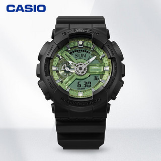 CASIO 卡西欧 G-SHOCK YOUTH系列 51.2毫米石英腕表 GA-110CD-1A3