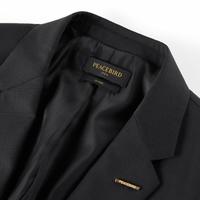 太平鸟女装 男装春季商务休闲男士修身常规青年男式西服