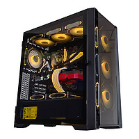玩嘉 绝尘360黑色  台式机电脑机箱（E-ATX/360水冷位/玻璃侧透/185MM高散热/11风扇位/4个防尘网）