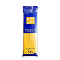 大厨保罗CHEFPAUL 大厨保罗 低脂0添加直条形意大利面 500g*3袋