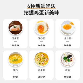 小浣熊煮蛋器全自动家用迷你小型蒸蛋器自动断电温泉蛋糖心蛋煮鸡蛋蛋羹煮粥 标准款 单层