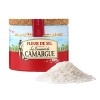 法国Camargue盐之花原味调味盐125g牛排海盐家用食用盐
