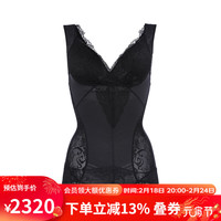 慕澜(ModelabByAimer)爱慕女士连裤塑身衣带杯轻度塑身塑腰收腹AD35921 黑色 160