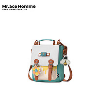 Mr.ace Homme 蜜蜂系列 日系斜挎包女学生单肩包剑桥日常通勤手提包 小蜜蜂系列