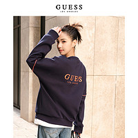 抖音超值购：GUESS 情侣款男女24K新年战袍经典LOGO圆领卫衣-X2BQ46R2Q41