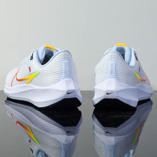 耐克（NIKE）女鞋秋冬 Air Zoom 飞马40 运动鞋轻便缓震跑步鞋 DV3854-102白色红紫蓝橙黄黑 36.5