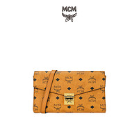 MCM MILLIE VISETOS系列 女士斜挎包 MYZ9SME05CO001 干邑色 中号