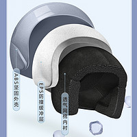 晴端 新国标3C认证电动车头盔  高清长镜