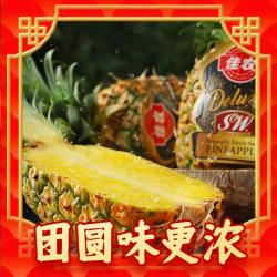 Goodfarmer 佳农 黑钻凤梨 2头 单果1kg+