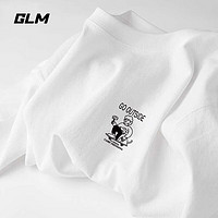 GLM 森马集团品牌纯棉短袖T恤男夏季潮流百搭半袖学生简约潮流衣服