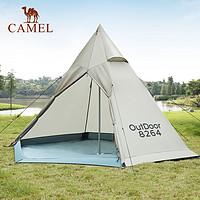 CAMEL 骆驼 户外露营六角帐篷便携式公园野餐单人简易野外防晒野炊春游