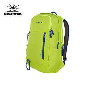BIGPACK 派格 男女款户外徒步旅行双肩背包日常休闲登山包25L 绿色 25L