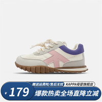 Kappa Kids卡帕童鞋时尚拼色百搭运动休闲鞋软底舒适儿童跑步鞋 006