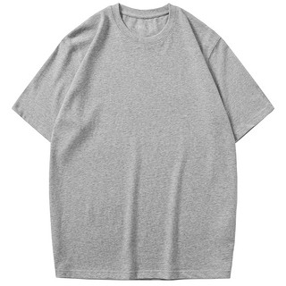 Markless 短袖T恤男2024夏季纯棉男士宽松重磅纯色