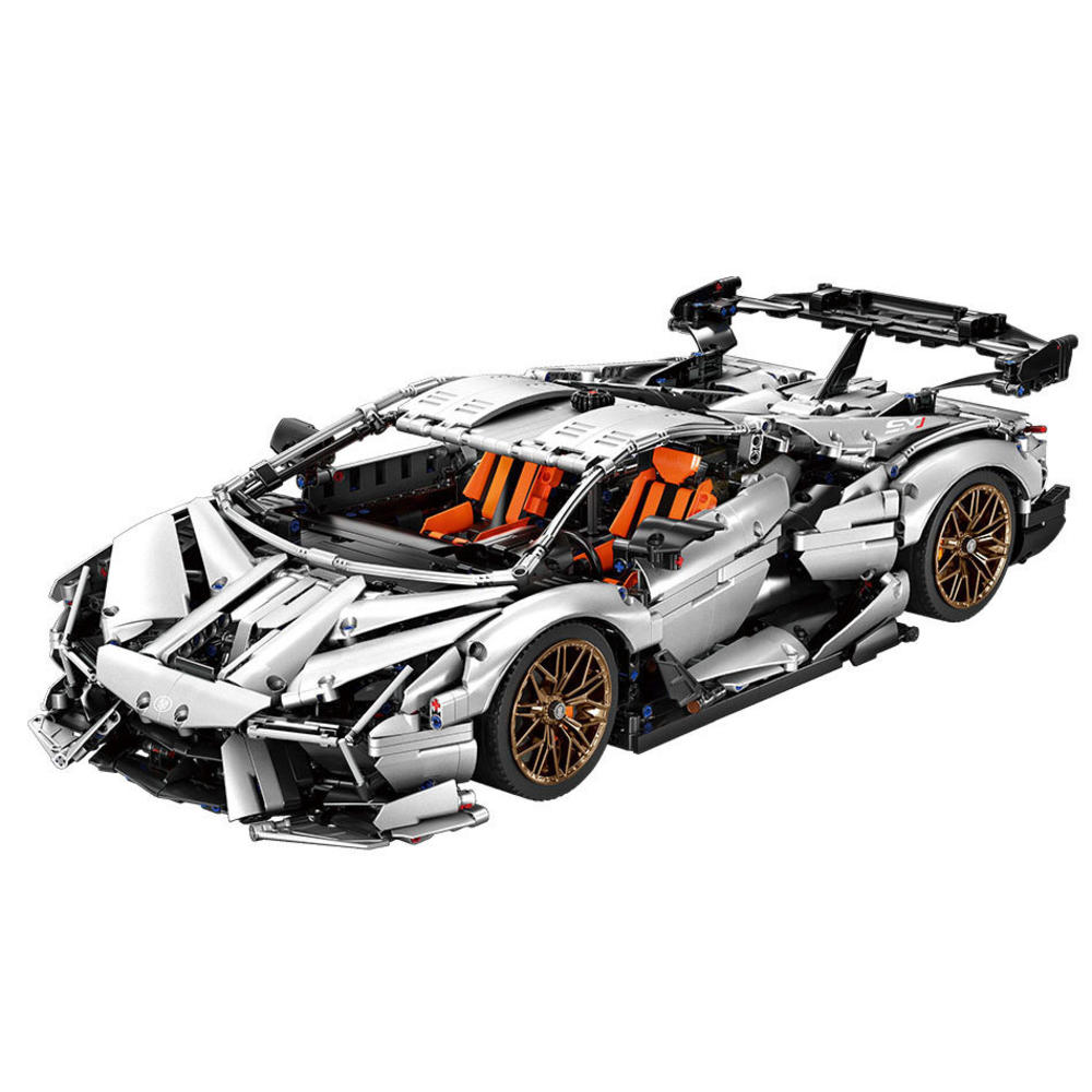 MOYU BLOCK 魔域积木 MY88027 兰博基尼 SVJ 跑车 1:8 积木模型