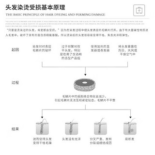 哈恩聚天冬氨酸女士护发柔顺发膜护发素女柔顺顺滑护理发膜 女士发膜*2