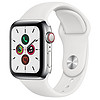 苹果手表Apple watch S3计步 检测心率蓝牙gps运动成人智能手表 白色 美版 42mm 运动型