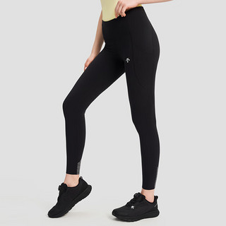 DESCENTE迪桑特WOMEN’S RUNNING系列女士紧身裤春季 BK-BLACK S(160/62A)