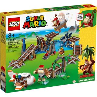 LEGO 乐高 Super Mario超级马力欧系列 71425 迪迪刚的矿车之旅扩展关卡