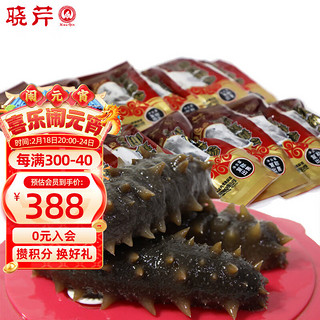 晓芹 大连冷冻即食海参 500g  辽刺参  海鲜水产 11-14头/500g