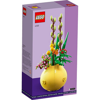 LEGO 乐高 创意百变系列 40588 别致花盆