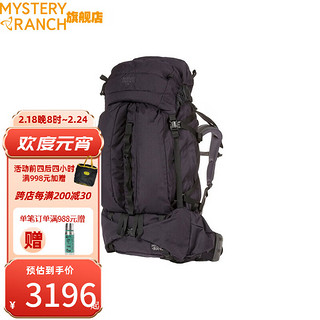 MysteryRanch神秘农场 户外徒步登山露营远足T-100重装长线100L大容量双肩背包 黑色 M码