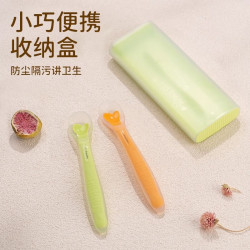 THERMOS 膳魔师 婴儿辅食勺PPSU硅胶勺辅食餐具超柔软 婴儿辅食勺（共2支）