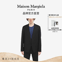 Maison Margiela 马吉拉 黑色羊毛开衫外套夹克男 900 黑色 46