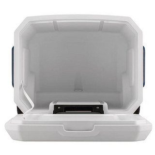 爱斯基（ESKY）52L大容量户外便携食品保温冷藏箱车载冰桶拉杆冰箱外卖箱附2冰扳