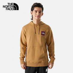 THE NORTH FACE 北面 针织卫衣情侣户外舒适连帽衫23秋新86PZ I0J/卡其色 L