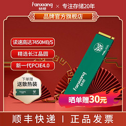 FANXIANG 梵想 铝片款高速固态 SSD固态硬盘M.2接口(PCIe4.0x4) 2TB