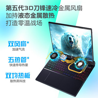 宏碁（acer）掠夺者·擎Neo 16英寸电竞游戏本 14代酷睿 2.5K 240Hz屏笔记本电脑(i5-14500HX 16G 1T RTX4060)