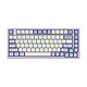 HEXGEARS 黑峡谷 M2 83键 有线机械键盘 绛紫樱兰 碧器轴 单光