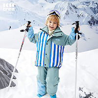 kocotreekk树儿童滑雪服保暖防风防水男女童分体滑雪外套裤子成人滑雪装备 猫斯青