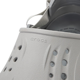 crocs 卡骆驰 洞洞鞋男鞋女鞋 春夏时尚波波Clog运动耐磨透气轻便休闲鞋 207937-1FT/大气灰 41-42