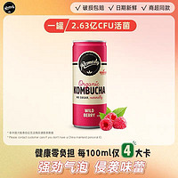 REMEDY 悦蔓蒂 康普茶气泡水kombucha红茶益生菌健康饮料250ml（口味可选）
