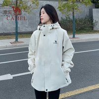 CAMEL 骆驼 男女装工装风2024新款外套防风防水户外运动登山服