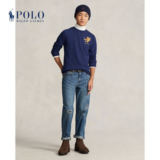 Polo Ralph Lauren 拉夫劳伦 男童 24年早春农历新年龙图案棉T恤RL40979 400-深钴蓝色 5