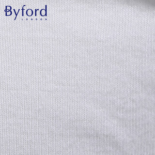 BYFORD/百富男士保暖裤棉针织打底裤中腰秋裤男长裤棉红色MW950 白色 XL