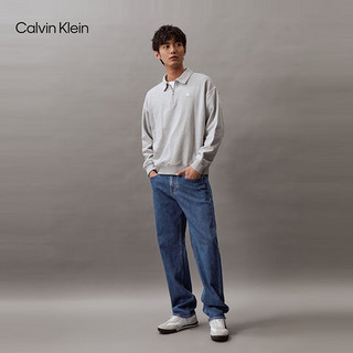 Calvin Klein【复刻90系列】Jeans24春夏男复古微弹直筒牛仔裤J325535 1A4-牛仔蓝 34